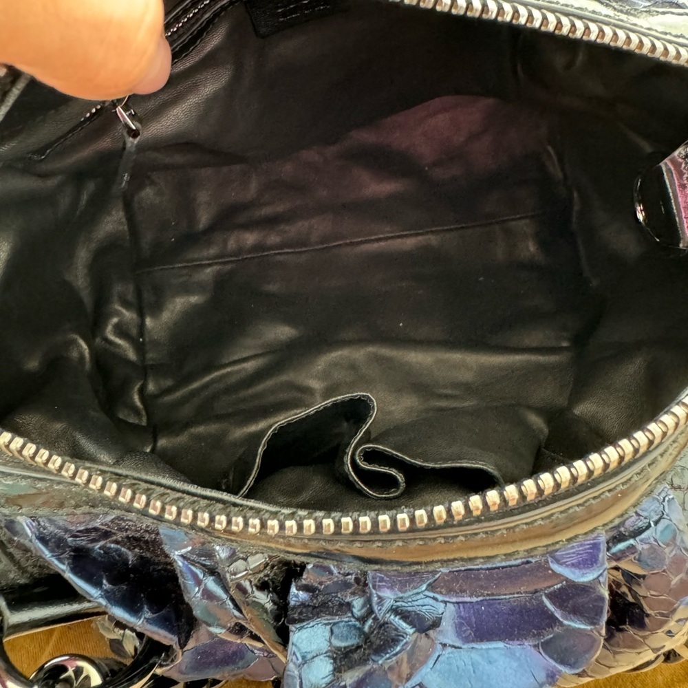 Gucci Python Galaxy Bag - Iridescent Blue/Purple - image 4